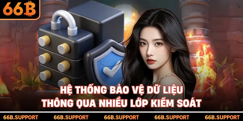 Hệ thống bảo vệ dữ liệu thông qua nhiều lớp kiểm soát