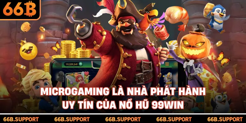 Kho game nổ hũ 66B nhiều chủ đề hấp dẫn